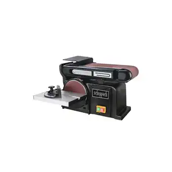 Bricomarché Ponceuse à bande et à disque scheppach black édition - 370w - bts800 offre