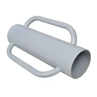 Bricomarché Pilon à poteau avec poignée en acier - gris offre