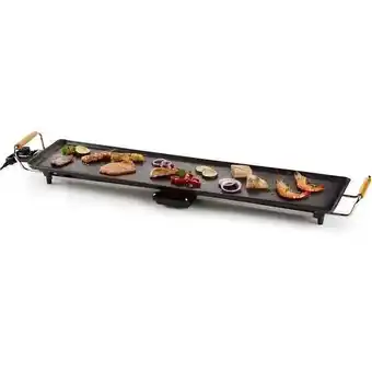 Bricomarché Plancha électrique 1800w 90x22cm noir - do8306tp offre