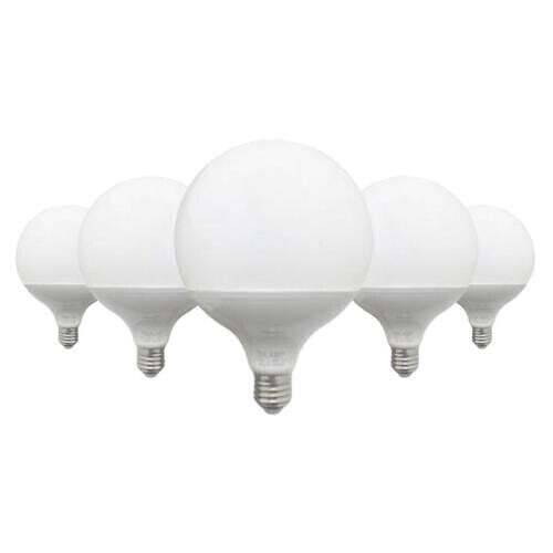 Promo Ampoule led e27 18w 220v g95 300° (pack de 5) blanc neutre