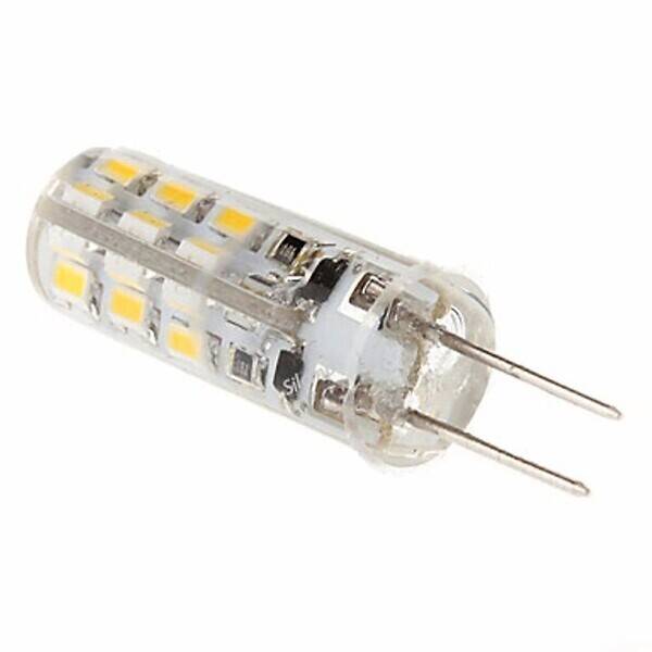 Promo Ampoule led g4 2w 12v smd2835 24led 360° blanc chaud 2300k