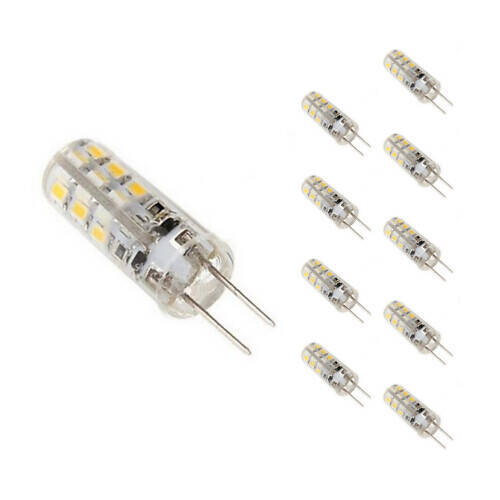 Promo Ampoule led g4 2w 12v smd2835 24led 360° (pack de 10) blanc