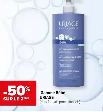 Carrefour maPara parapharmacie Gamme Bébé URIAGE offre