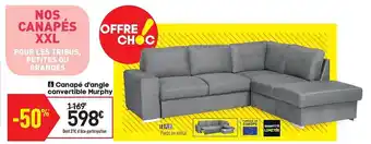 Conforama Canapé D'angle Convertible Murphy offre