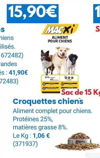 Rural Master Croquettes chiens offre