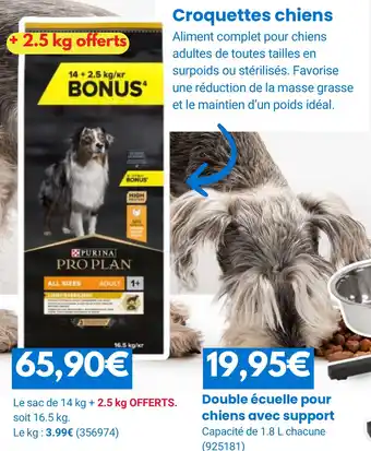 Rural Master Croquettes chiens offre