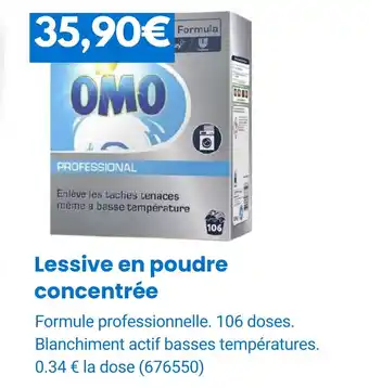 Rural Master Lessive en poudre concentrée offre