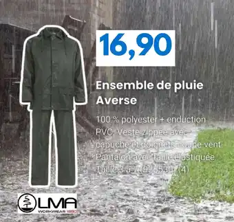 Rural Master Ensemble de pluie Averse offre