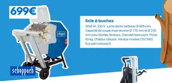 Rural Master Scie à buches offre