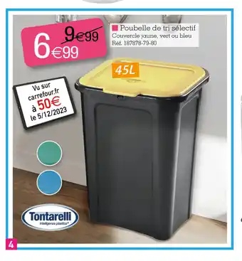 Poubelle de tri sélectif