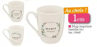 Mug imprimé famille