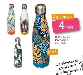 Kandy Bouteille Isotherme offre