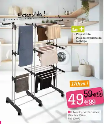 Kandy Etendoir extensible offre