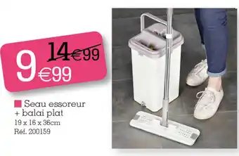 Kandy Seau essoreur + balai plat offre