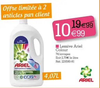 Kandy Lessive Ariel Colour offre