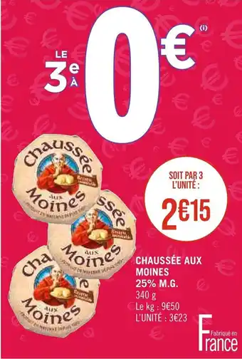 Géant Casino CHAUSSÉE AUX MOINES 25% M.G. offre