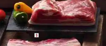 Géant Casino Demi-palette ou poitrine ou demi-poitrine de porc demi-sel offre