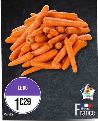 Géant Casino Carotte offre
