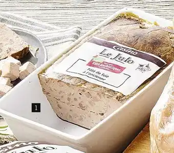 Casino Supermarchés Le julo pâté de foie offre