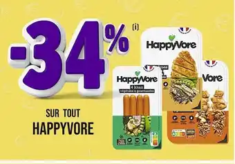 Happyvore -34% sur tout happyvore
