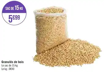 Granulés de bois