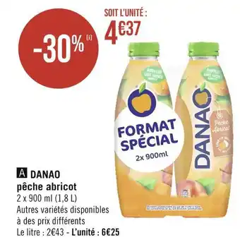 Casino Supermarchés Danao danao pêche abricot offre
