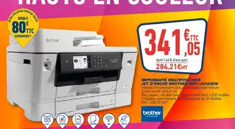 Bureau Vallée Brother imprimante multifonction jet d’encre mfc-j6940dw offre