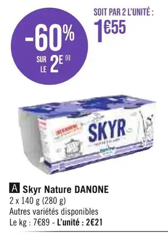 Danone skyr nature