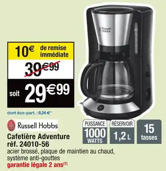 Russell hobbs cafetière adventure réf. 24010-56