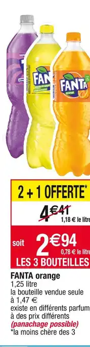 Cora x Carrefour Fanta fanta orange offre