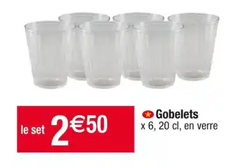 Cora x Carrefour Gobelets offre