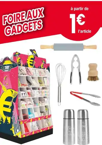 Cora x Carrefour Foire aux gadgets offre