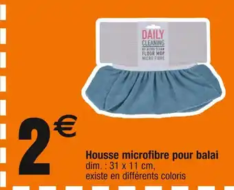 Cora x Carrefour Housse microfibre pour balai offre