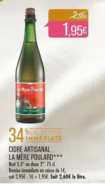 La mère poulard cidre artisanal