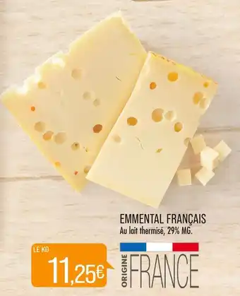 Match Emmental français offre