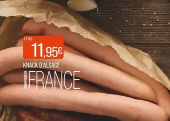 Match Knack d’alsace offre