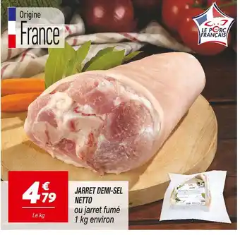 Netto jarret demi-sel