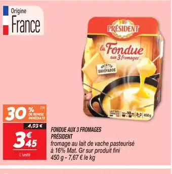 Netto FONDUE AUX 3 FROMAGES offre