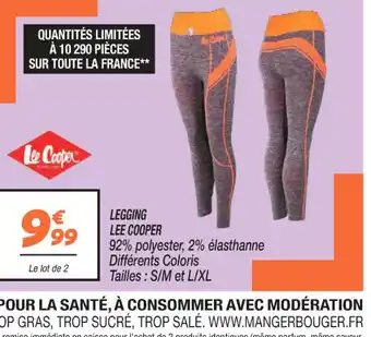Netto LEGGING LEE COOPER offre