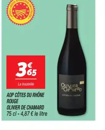 Netto AOP CÔTES DU RHÔNE ROUGE offre