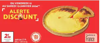 Netto TARTE FLAN offre