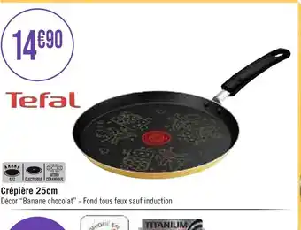 Géant Casino Crêpière 25cm offre