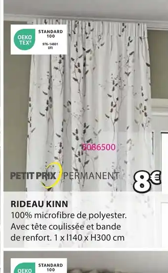 JYSK RIDEAU KINN offre