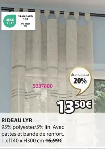 JYSK RIDEAU LYR offre