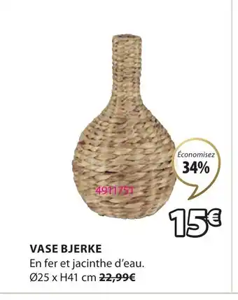 JYSK VASE BJERKE offre