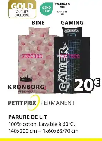JYSK PARURE DE LIT offre
