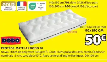 JYSK PROTÈGE-MATELAS DODO 30 offre