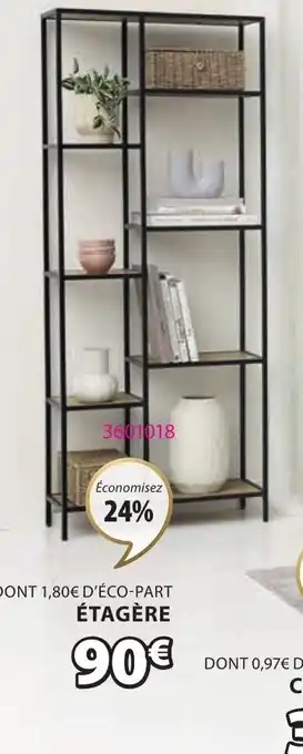 JYSK ÉTAGÈRE TRAPPEDAL offre