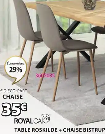 JYSK CHAISE BISTRUP offre
