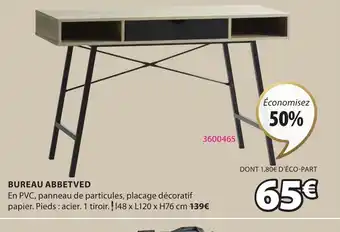 JYSK BUREAU ABBETVED offre